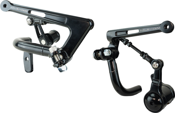 Mid Control Kits Black, 4, nordicamoto.ro