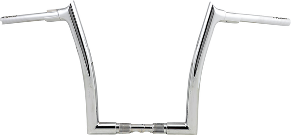 1-1/2(r) Ez Install Pointed Top Handlebar Silver, 5, nordicamoto.ro