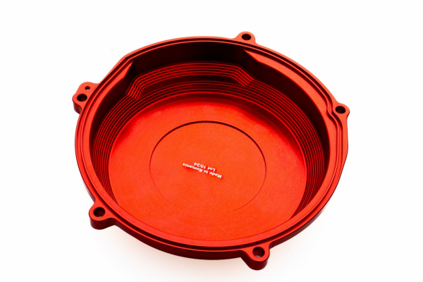 Fm-Parts Beta RR / X-Trainer 250/300 2020–2024-es modellévekhez készült tengelykapcsoló-burkolat, piros, 5, nordicamoto.ro
