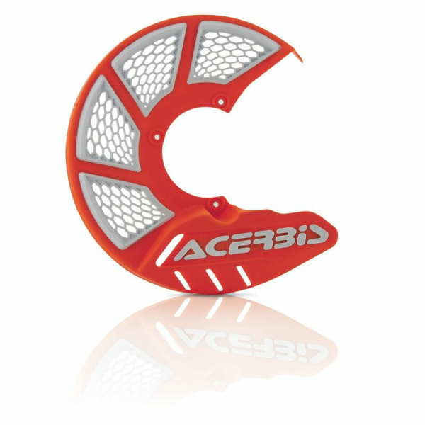 ACERBIS X-BRAKE szellőzőnyílásos első féklemez, piros / kék, 3, nordicamoto.ro
