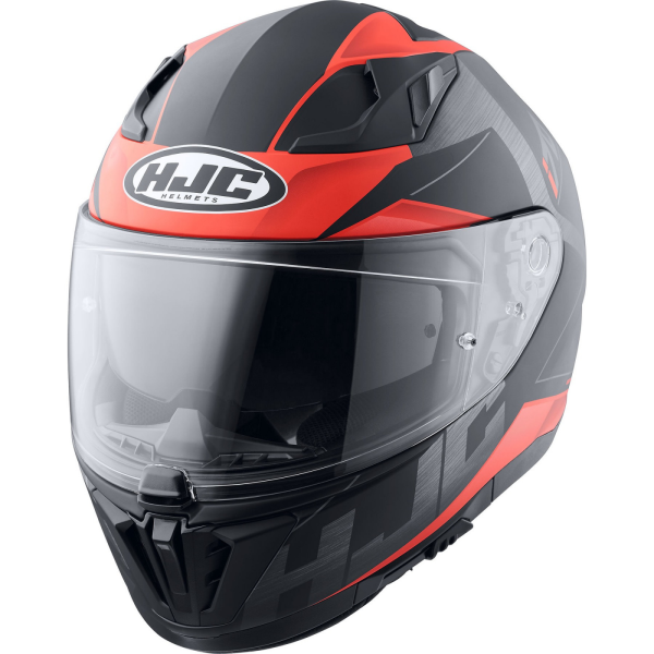 HJC i70 Eluma Red bukósisak, M-es méret, 9, nordicamoto.ro