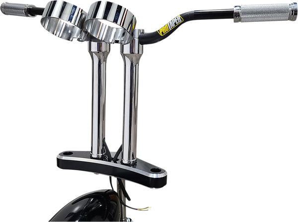 Bandit Risers Silver, 2, nordicamoto.ro