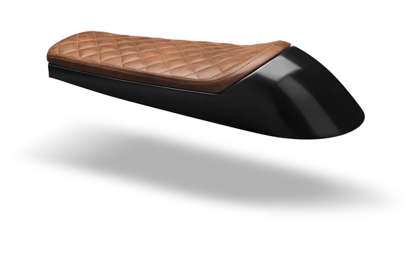 Café Racer Double Seat Brown, 2, nordicamoto.ro