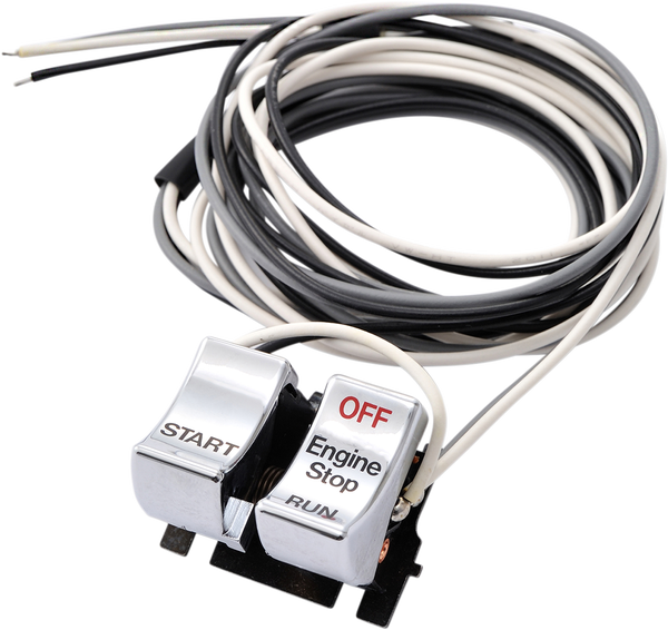 Handlebar Switch Silver, 1, nordicamoto.ro