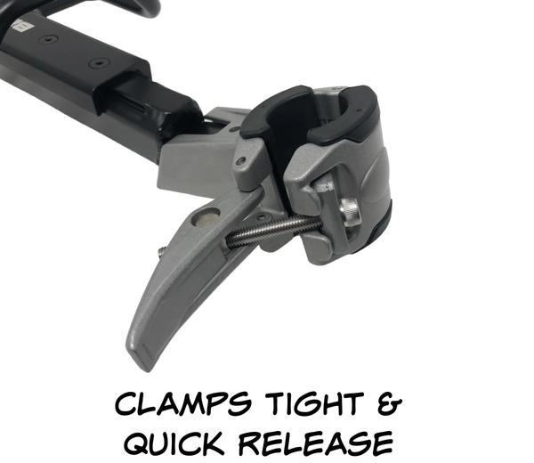 Ez Clamp Rear Rack Black 31.6 mm, 4, nordicamoto.ro