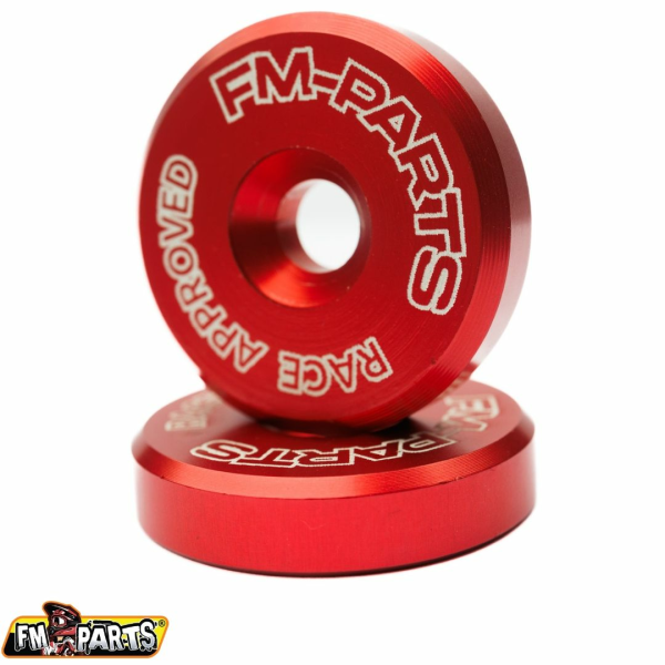 Fm-Parts univerzális kormányvégek, piros, 7, nordicamoto.ro