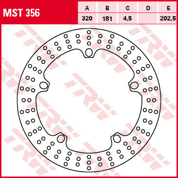 Disc frana fata TRW BMW F 800 / R / S / ST '08-'17/S 1000 RR '19-/R 1200 S / RT / ST / RS / R '05-'16/R 1200 R-NINE T / HP2 '08-/K 1200 R '05-'08, 1, nordicamoto.ro