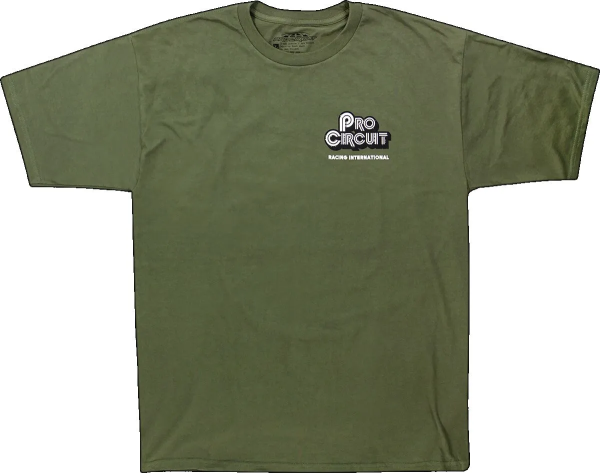 Pit Bike T-shirt Green S, 1, nordicamoto.ro