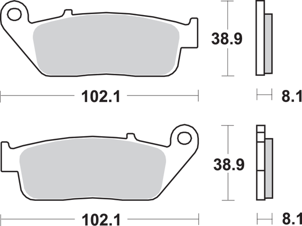 Brake Pad Car/cer, 3, nordicamoto.ro