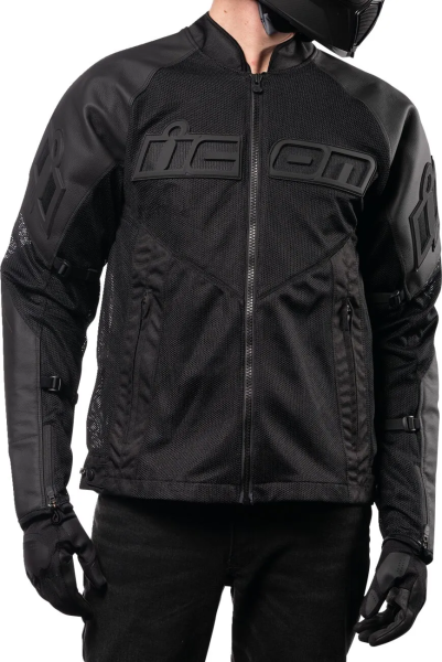 Icon Mesh AF Black S bőrdzseki, 5, nordicamoto.ro