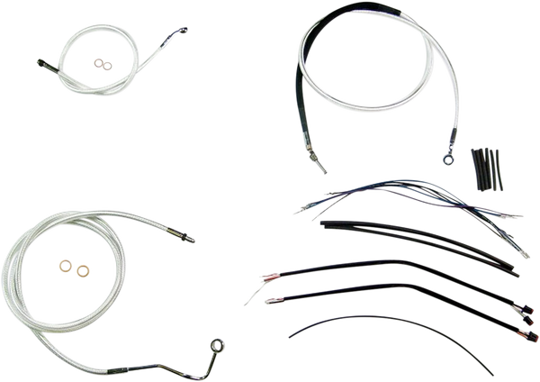 Sterling Chromite Ii® Upper Handlebar Installation Kit Silver, 2, nordicamoto.ro