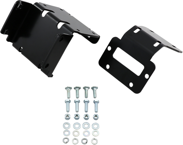 Winch Mount Kit Black, 1, nordicamoto.ro