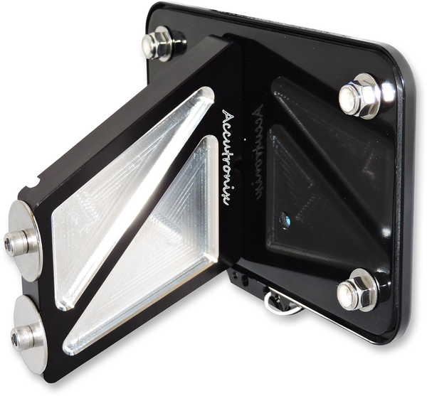 Side-mount License Plate Kit Anodized Black, Machined Aluminum, 1, nordicamoto.ro