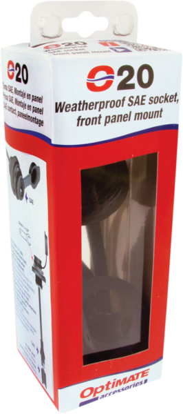 Sae Panel Mount Socket Black, 4, nordicamoto.ro
