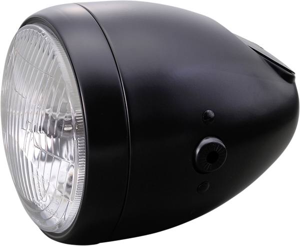 Vintage Headlight Black, 1, nordicamoto.ro