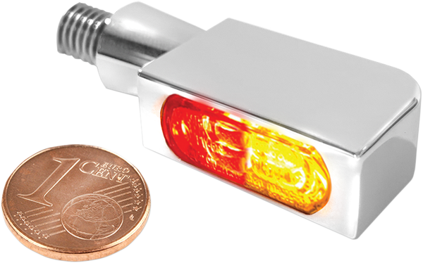 Led Turn Signal Chrome, 2, nordicamoto.ro