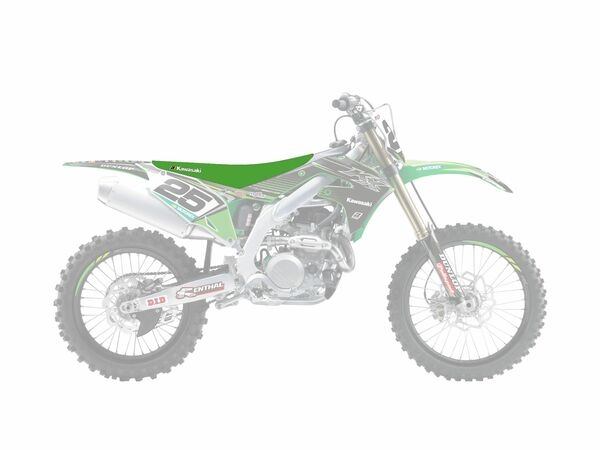 Seat Cover Green, 1, nordicamoto.ro