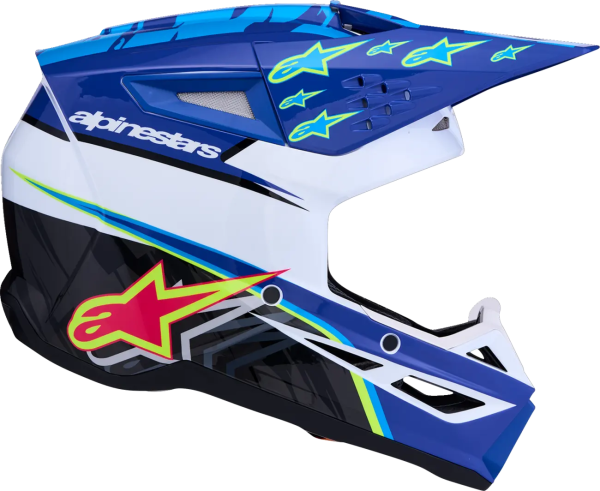 Alpinestars SM3 Falcon sisak, kék/fekete/rózsaszín, XL, 6, nordicamoto.ro