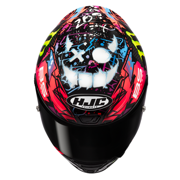 Casca HJC RPHA 1 V2 Carbon Funky Diablo, 3, nordicamoto.ro