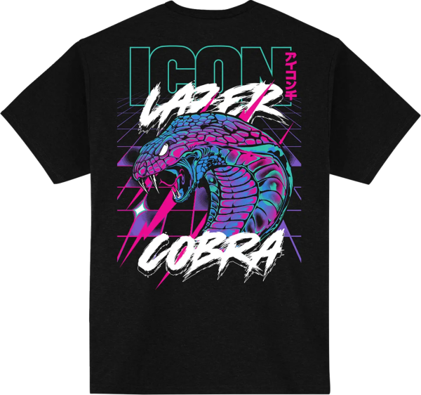 Lazer Cobra T-shirt Black  2XL, 3, nordicamoto.ro
