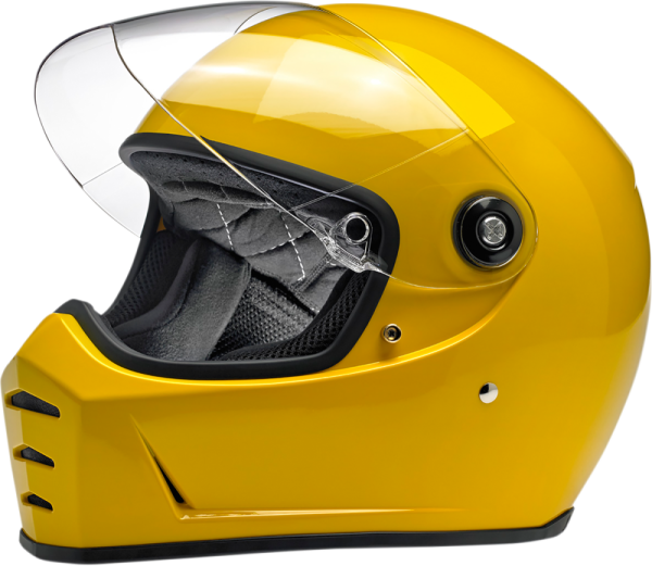 Lane Splitter Full Face Helmet Gloss Safe-t Yellow X-large Yellow XL, 1, nordicamoto.ro