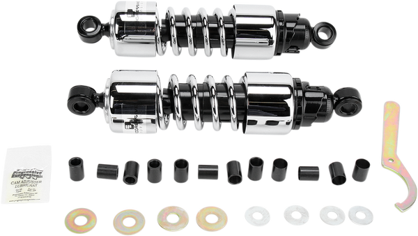 412 Series Cruiser Shocks Black, Chrome, 1, nordicamoto.ro