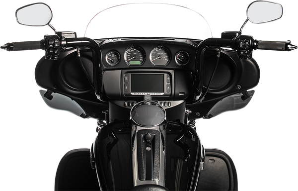 1-1/2(r) Ez Install Rounded Top Handlebar Black, 2, nordicamoto.ro
