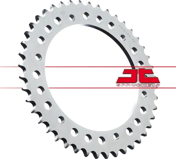 JT SPROCKETS Acél hátsó lánckerék, természetes felületű, 3, nordicamoto.ro