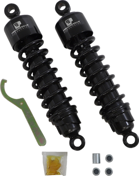 412 Series Shocks Black, 1, nordicamoto.ro