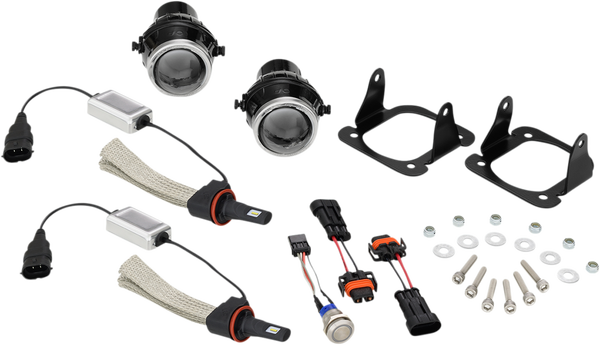 Led Fog Light Kit White, 1, nordicamoto.ro