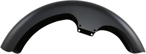 Hugger Front Fender With Mounting Blocks For Softail/dyna Black, 2, nordicamoto.ro