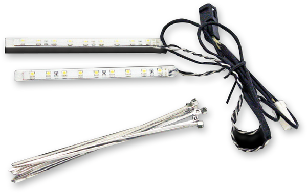 Batwing Vent Insert Led Light Kit White, 1, nordicamoto.ro