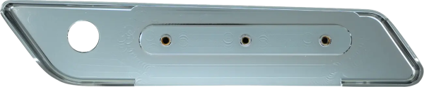 Saddlebag Latch Covers Silver, 6, nordicamoto.ro