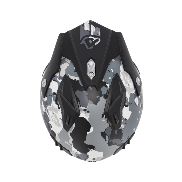 Acerbis Aria Sport fúvóka-sisak, szürke/fekete, XL, 6, nordicamoto.ro