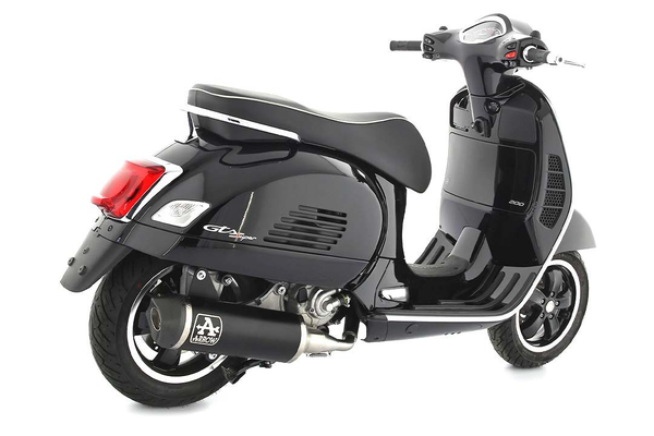 Urban Exhaust Maxi Scooter Black, 1, nordicamoto.ro