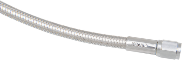 Braided Universal Brake Line Polished, 1, nordicamoto.ro