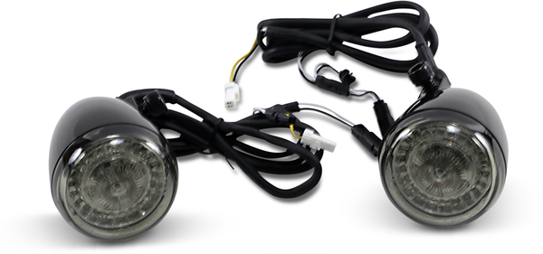 Probeam® Dynamic Ringz Led Front Turn Signals Black, 1, nordicamoto.ro