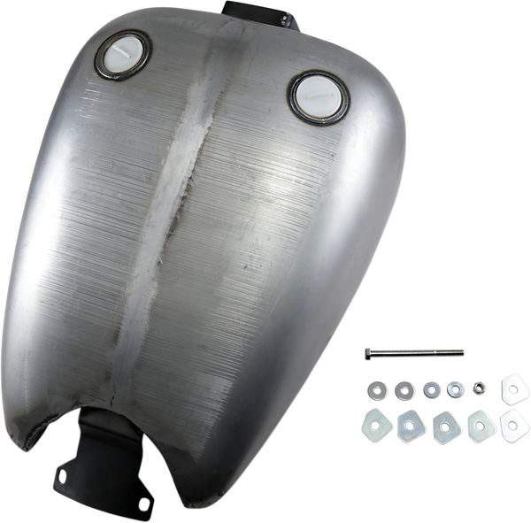 Extended Smooth Top Gas Tank Raw, 2, nordicamoto.ro