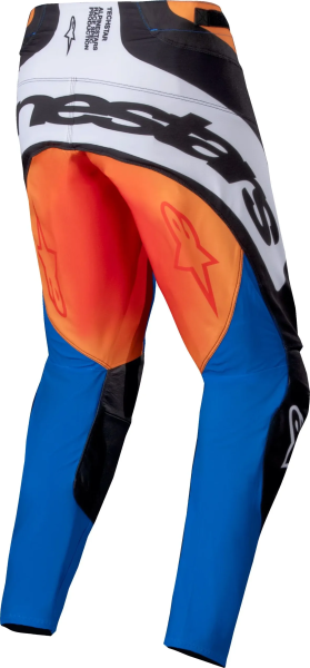 Pantaloni Alpinestars Techstar Melt Blue/Orange 36, 2, nordicamoto.ro