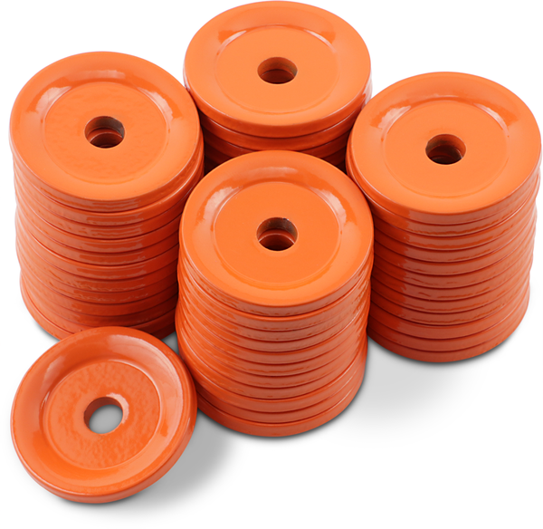 Grand Digger® Support Plates Orange, Powder Coated, 1, nordicamoto.ro