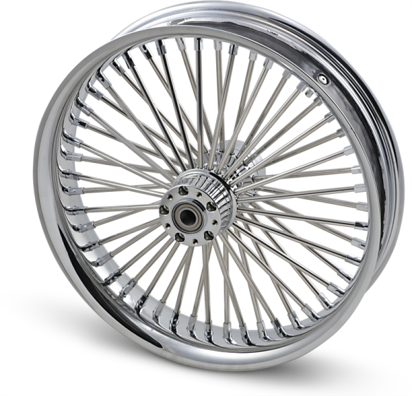 Front Wheel 50 Spoke Radial 21(r)x3.5(r) Chrome Dd Silver, 1, nordicamoto.ro