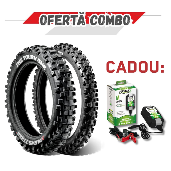 Set Anvelope Plews Tyres EN1 Extreme 90/100-21 si 140/80-18 + Cadou incarcator Fulbat, 1, nordicamoto.ro