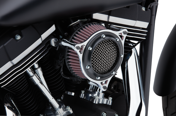 Rpt Air Cleaner Kit Black, Silver, 1, nordicamoto.ro