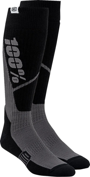 100% Torque Comfort Moto fekete zokni, S/M méret, 1, nordicamoto.ro