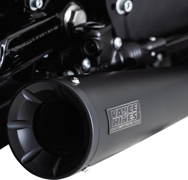 Upsweep 2-into-1 Exhaust System Matte Black, 3, nordicamoto.ro