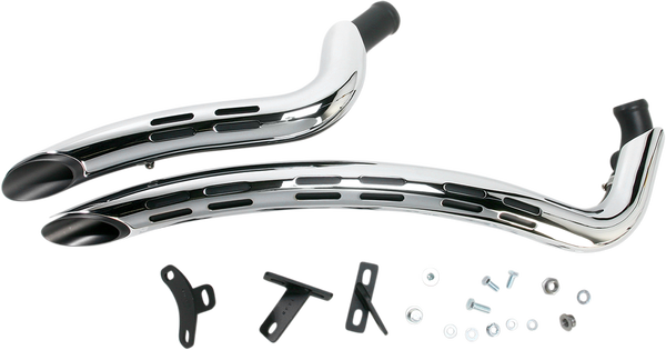 Radial Sweeper Exhaust Black, 3, nordicamoto.ro