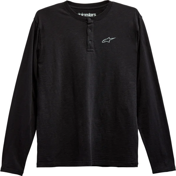 Gravel Henley Jersey Black M, 1, nordicamoto.ro