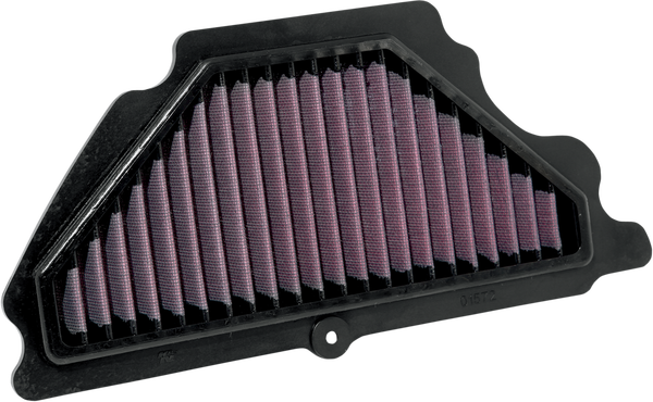 High-flow Air Filter Black, Red, 1, nordicamoto.ro