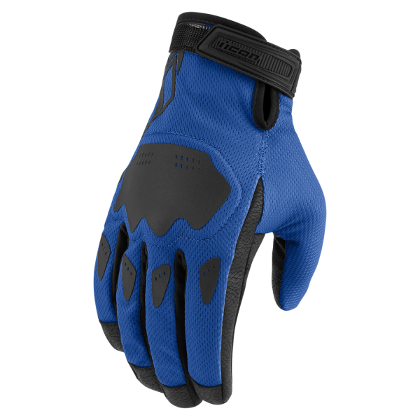 Manusi Icon Hooligan™ CE Blue 2XL, 7, nordicamoto.ro