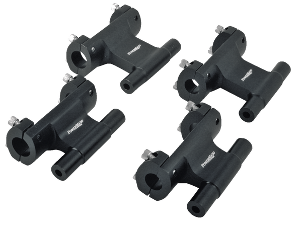 Powerriser 475 Pivoting Handlebar Riser Black, 1, nordicamoto.ro